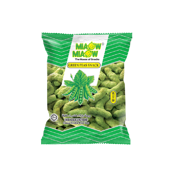 Miaow Miaow Green Peas Snack 12g – Sungold Trading Ltd