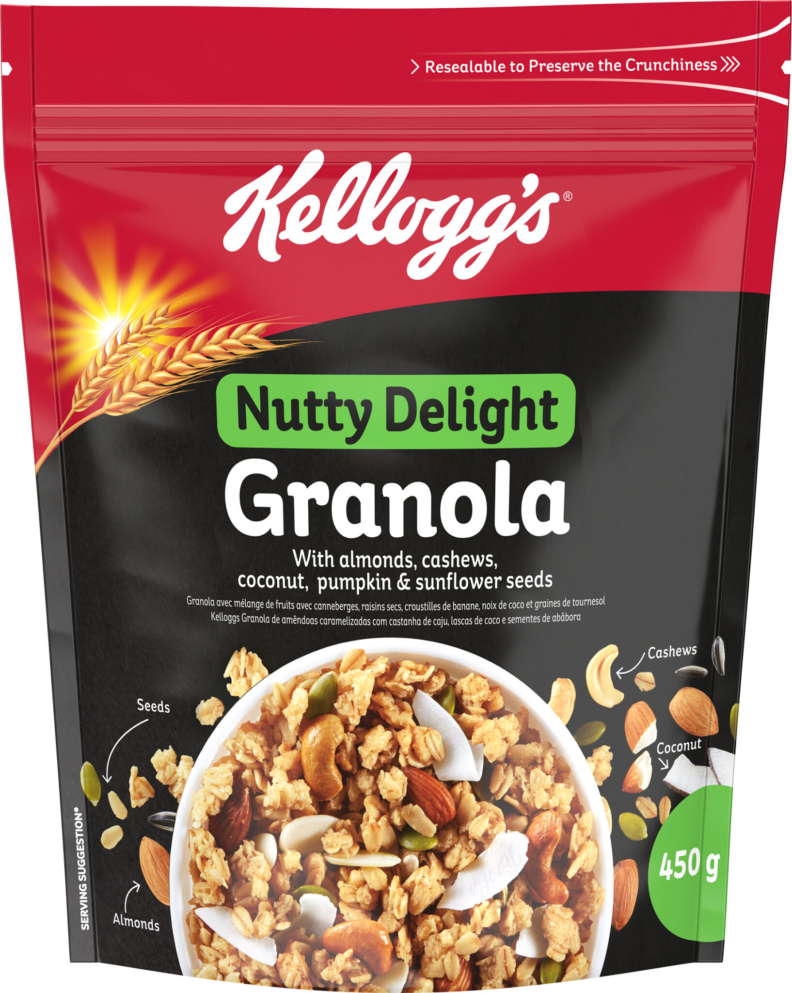 Kellogg’s Granola Nutty Delight 450g – Sungold Trading Ltd